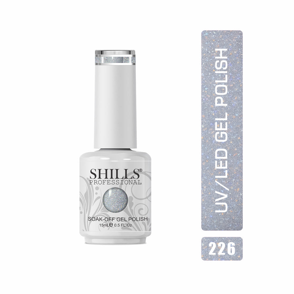 Shills Professional Gel Polish 15ml Long-Lasting UV/LED Soak-Off Nail Gel Color for Salon & Home Use (Shade - 228)