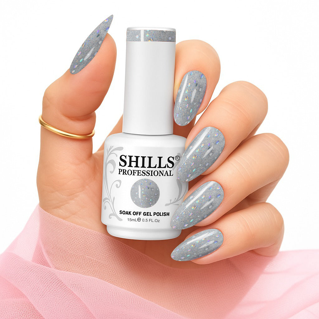 Shills Professional Gel Polish 15ml Long-Lasting UV/LED Soak-Off Nail Gel Color for Salon & Home Use (Shade - 227)