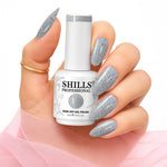 image, Shills Professional Gel Polish 15ml Long-Lasting UV/LED Soak-Off Nail Gel Color for Salon &amp; Home Use (Shade - 227)

