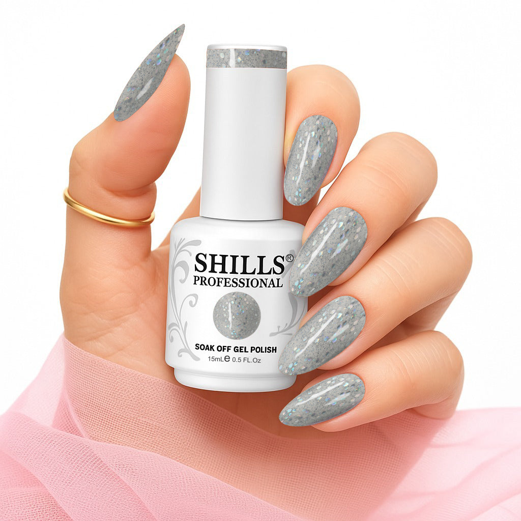 Shills Professional Gel Polish 15ml Long-Lasting UV/LED Soak-Off Nail Gel Color for Salon & Home Use (Shade - 228)