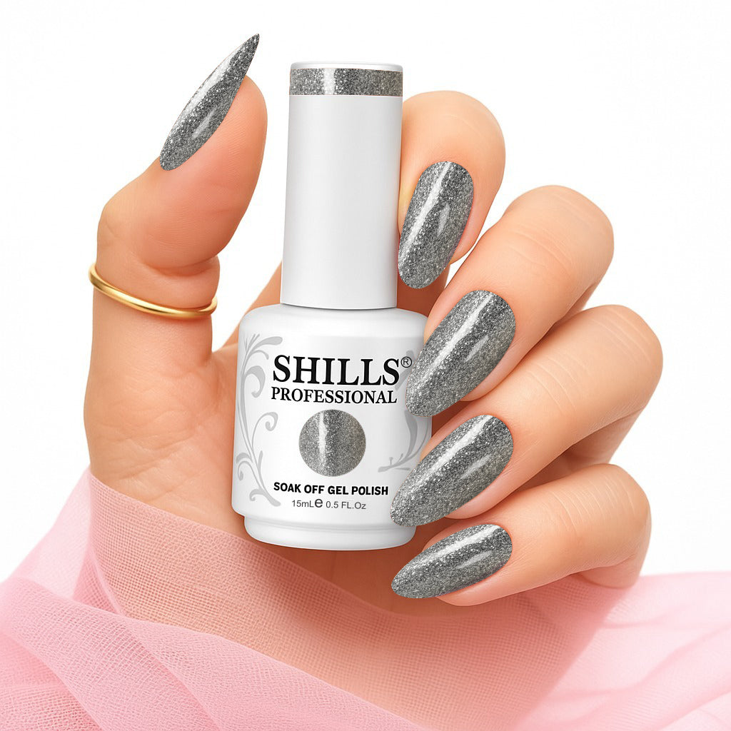 Shills Professional Gel Polish 15ml Long-Lasting UV/LED Soak-Off Nail Gel Color for Salon & Home Use (Shade - 229)
