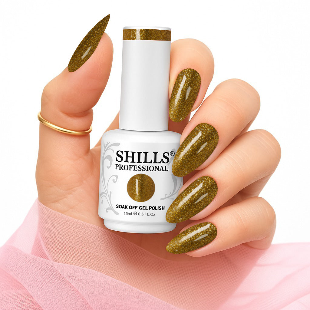Shills Professional Gel Polish 15ml Long-Lasting UV/LED Soak-Off Nail Gel Color for Salon & Home Use (Shade - 232)