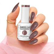 Shills Professional Gel Polish 15ml Long-Lasting UV/LED Soak-Off Nail Gel Color for Salon & Home Use (Shade - 235)