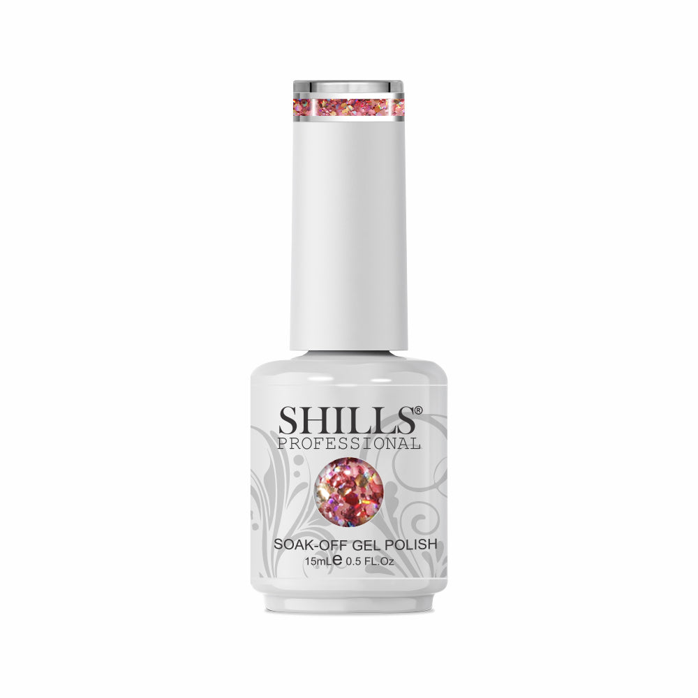 Shills Professional Gel Polish 15ml Long-Lasting UV/LED Soak-Off Nail Gel Color for Salon & Home Use (Shade - 237)