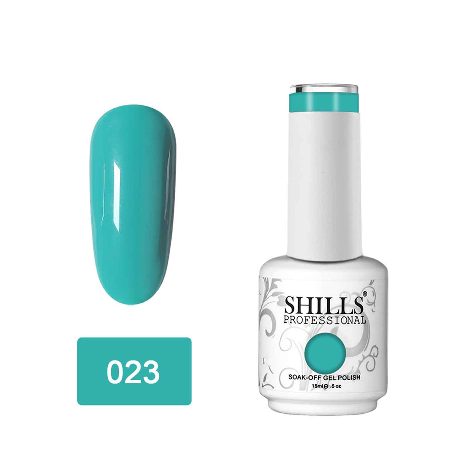 Shills Professional Gel Polish 15ml Long-Lasting UV/LED Soak-Off Nail Gel Color for Salon & Home Use (Shade - 23)