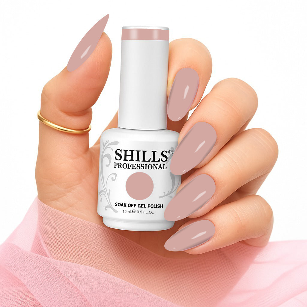 Shills Professional Gel Polish 15ml Long-Lasting UV/LED Soak-Off Nail Gel Color for Salon & Home Use (Shade - 245)
