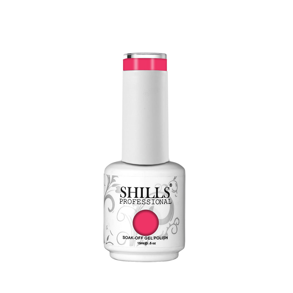 Shills Professional Gel Polish 15ml Long-Lasting UV/LED Soak-Off Nail Gel Color for Salon & Home Use (Shade - 24)
