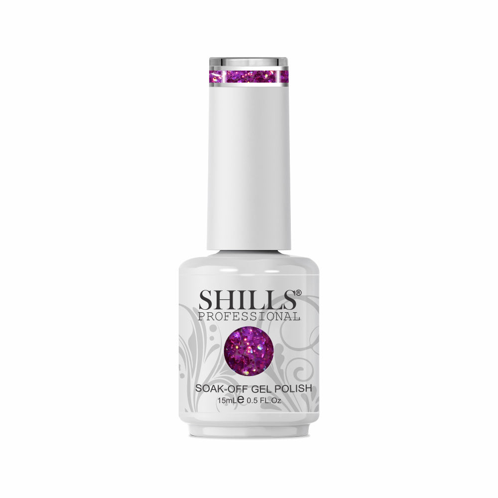 Shills Professional Gel Polish 15ml Long-Lasting UV/LED Soak-Off Nail Gel Color for Salon & Home Use (Shade - 261)