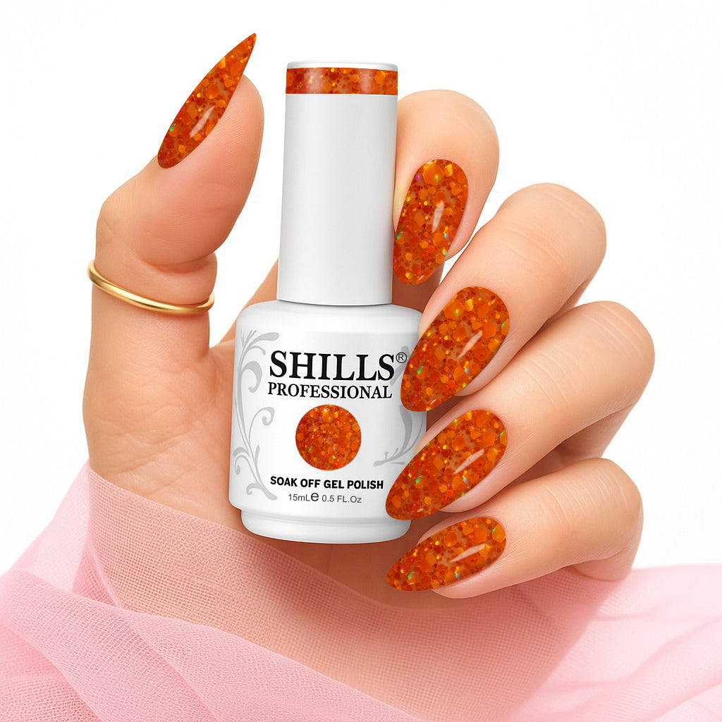 Shills Professional Gel Polish 15ml Long-Lasting UV/LED Soak-Off Nail Gel Color for Salon & Home Use (Shade - 263)