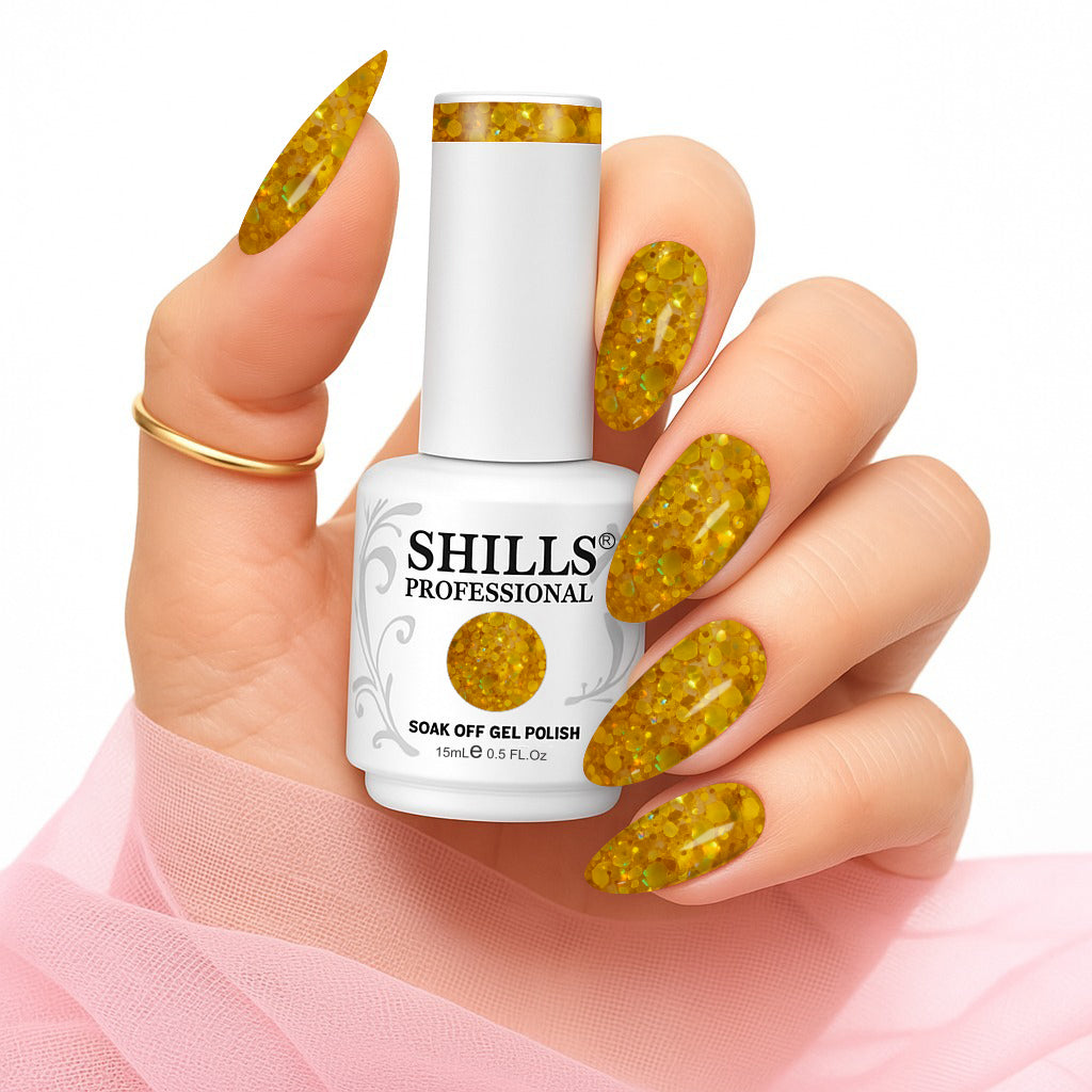 Shills Professional Gel Polish 15ml Long-Lasting UV/LED Soak-Off Nail Gel Color for Salon & Home Use (Shade - 264)
