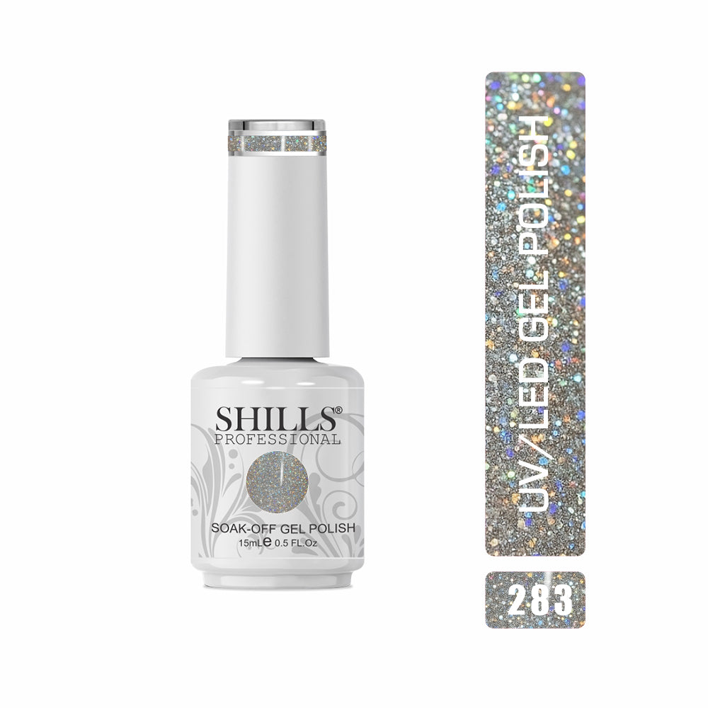 Shills Professional Gel Polish 15ml Long-Lasting UV/LED Soak-Off Nail Gel Color for Salon & Home Use (Shade - 283)