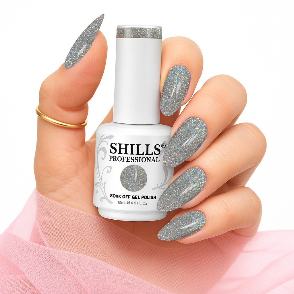 Shills Professional Gel Polish 15ml Long-Lasting UV/LED Soak-Off Nail Gel Color for Salon & Home Use (Shade - 283)