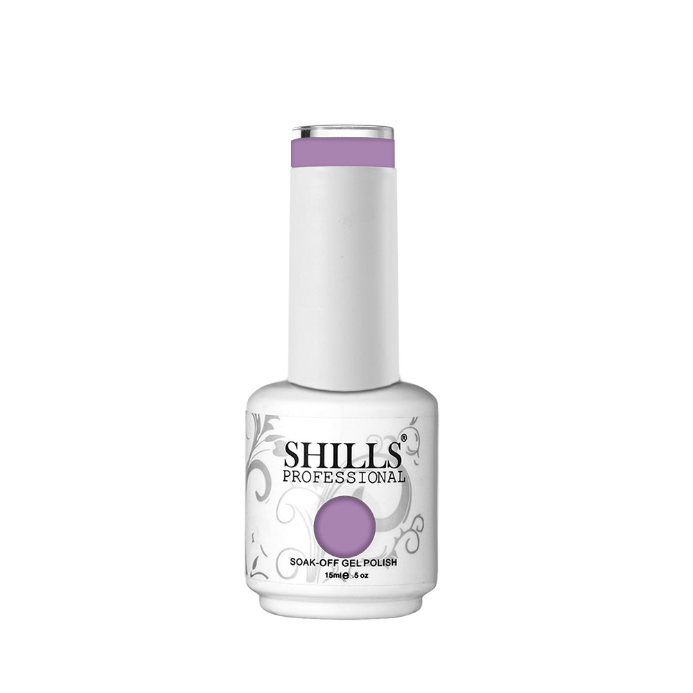 Shills Professional Gel Polish 15ml Long-Lasting UV/LED Soak-Off Nail Gel Color for Salon & Home Use (Shade - 02)