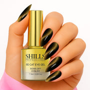 Shills Professional 9D Cat Eye Gel Polish – Magnetic Chameleon Gel for UV/LED Nails (Shade-310)