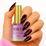 Shills Professional 9D Cat Eye Gel Polish – Magnetic Chameleon Gel for UV/LED Nails (Shade-311)