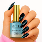 Shills Professional 9D Cat Eye Gel Polish – Magnetic Chameleon Gel for UV/LED Nails (Shade-312)