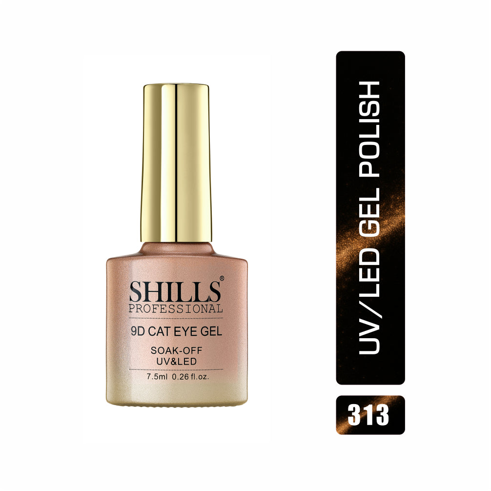 Shills Professional 9D Cat Eye Gel Polish – Magnetic Chameleon Gel for UV/LED Nails (Shade-313)