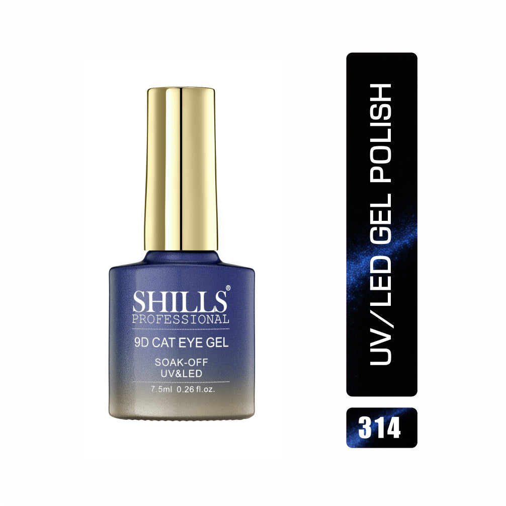 Shills Professional 9D Cat Eye Gel Polish – Magnetic Chameleon Gel for UV/LED Nails (Shade-314)