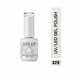 image, Shills Professional Pearl Gel Polish — Shimmering Pearl Finish for Your Nails | Long-Lasting UV/LED Gel Polish (Shade - 329)
