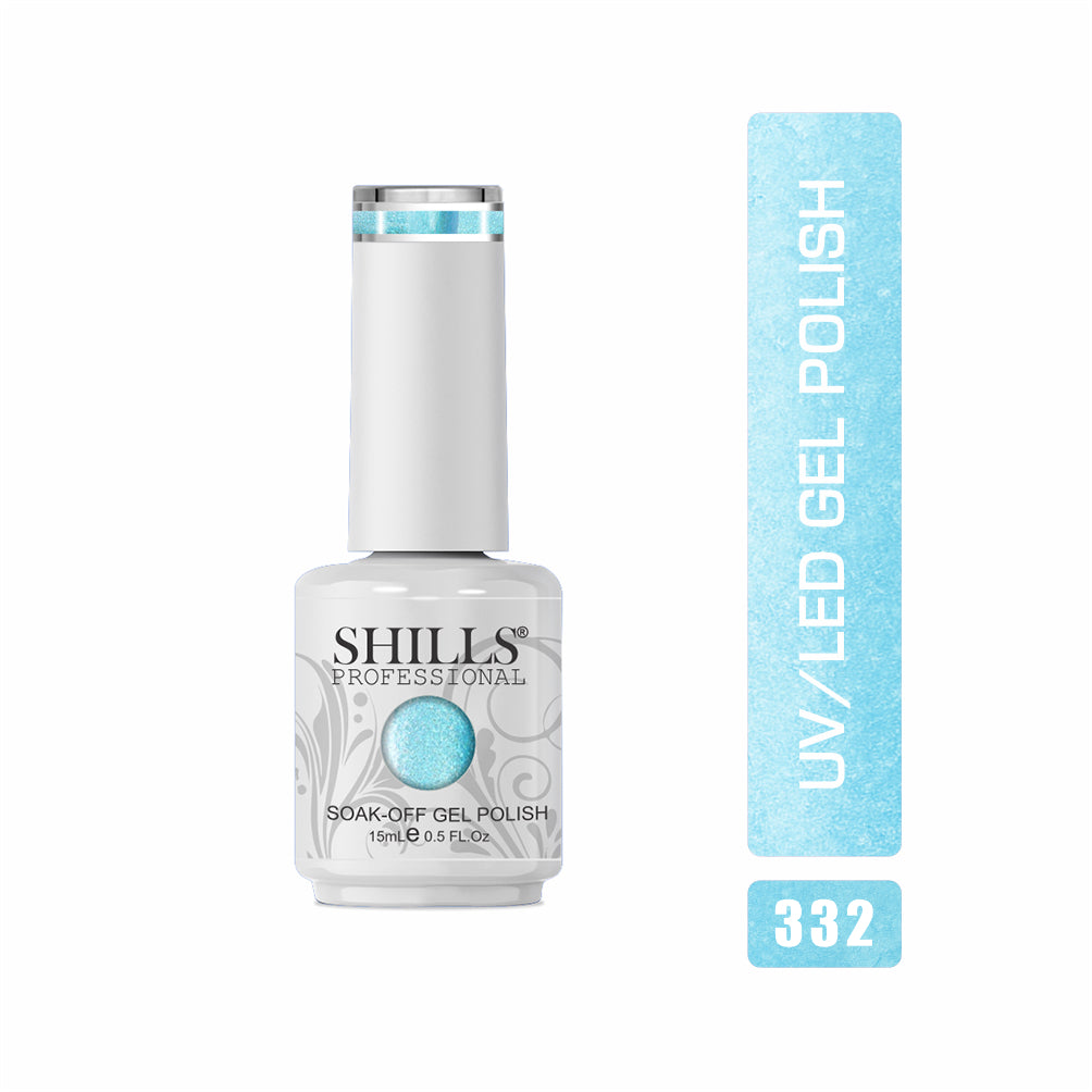 Shills Professional Pearl Gel Polish — Shimmering Pearl Finish for Your Nails | Long-Lasting UV/LED Gel Polish (Shade - 332)