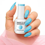 image, Shills Professional Pearl Gel Polish — Shimmering Pearl Finish for Your Nails | Long-Lasting UV/LED Gel Polish (Shade - 332)
