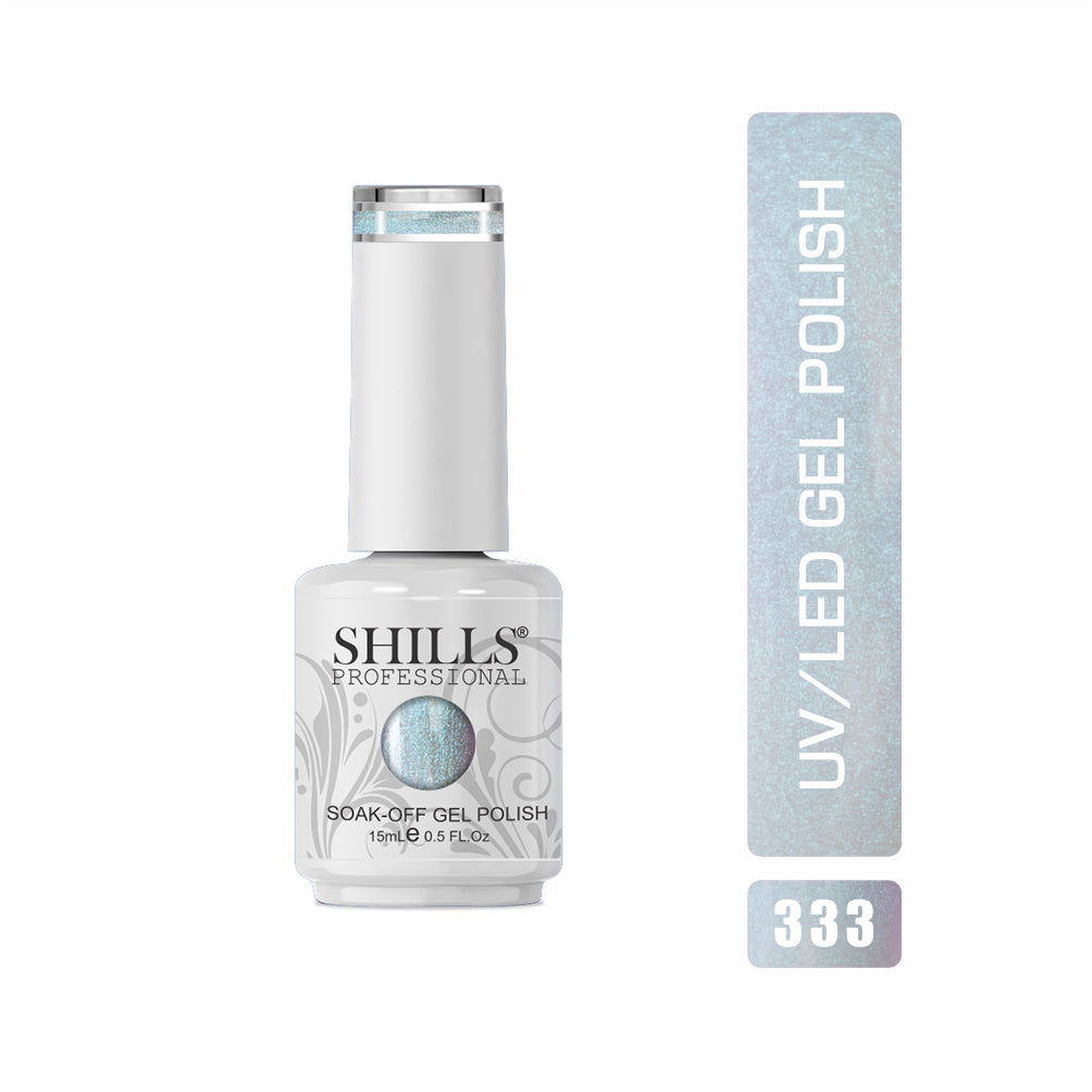 Shills Professional Pearl Gel Polish — Shimmering Pearl Finish for Your Nails | Long-Lasting UV/LED Gel Polish (Shade - 333)