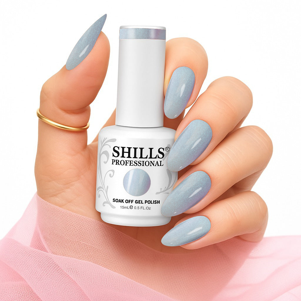 Shills Professional Pearl Gel Polish — Shimmering Pearl Finish for Your Nails | Long-Lasting UV/LED Gel Polish (Shade - 333)