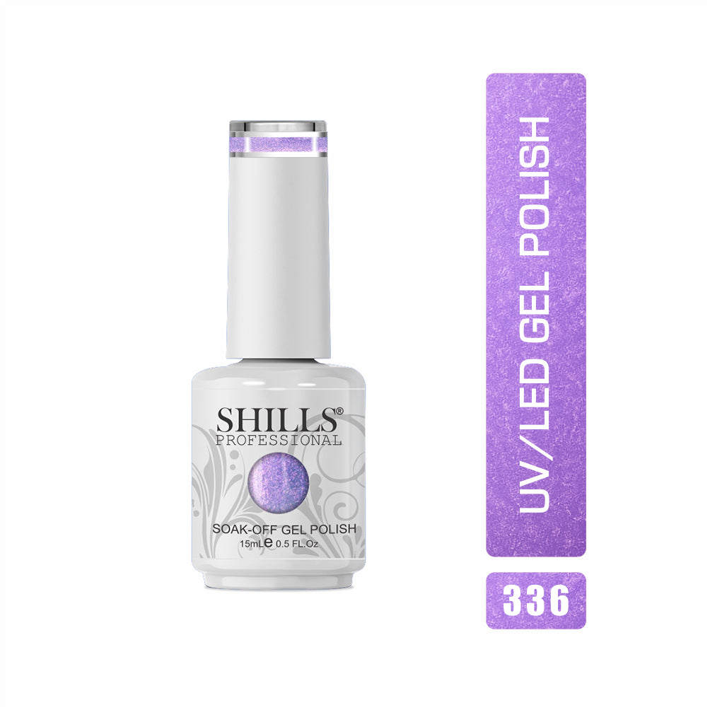 Shills Professional Pearl Gel Polish — Shimmering Pearl Finish for Your Nails | Long-Lasting UV/LED Gel Polish (Shade - 336)