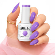 Shills Professional Pearl Gel Polish — Shimmering Pearl Finish for Your Nails | Long-Lasting UV/LED Gel Polish (Shade - 336)