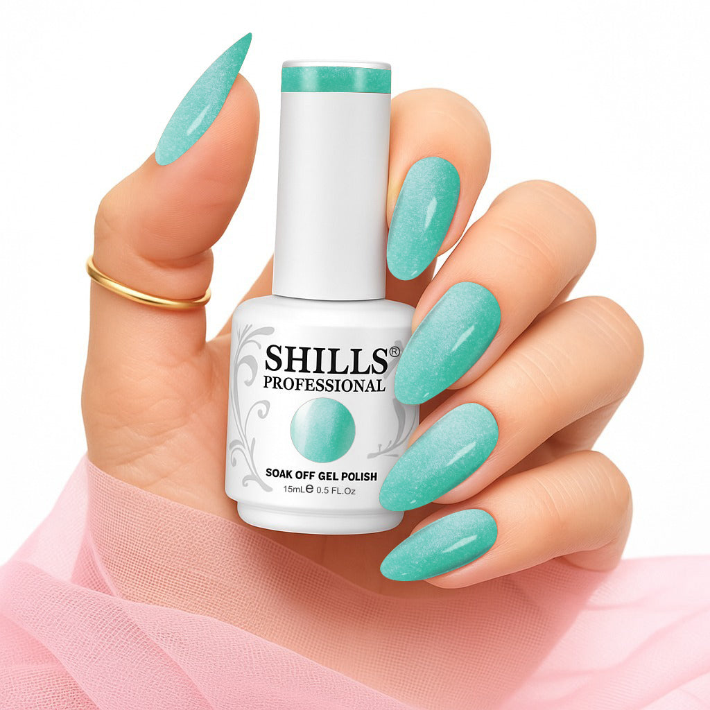Shills Professional Pearl Gel Polish — Shimmering Pearl Finish for Your Nails | Long-Lasting UV/LED Gel Polish (Shade - 337)