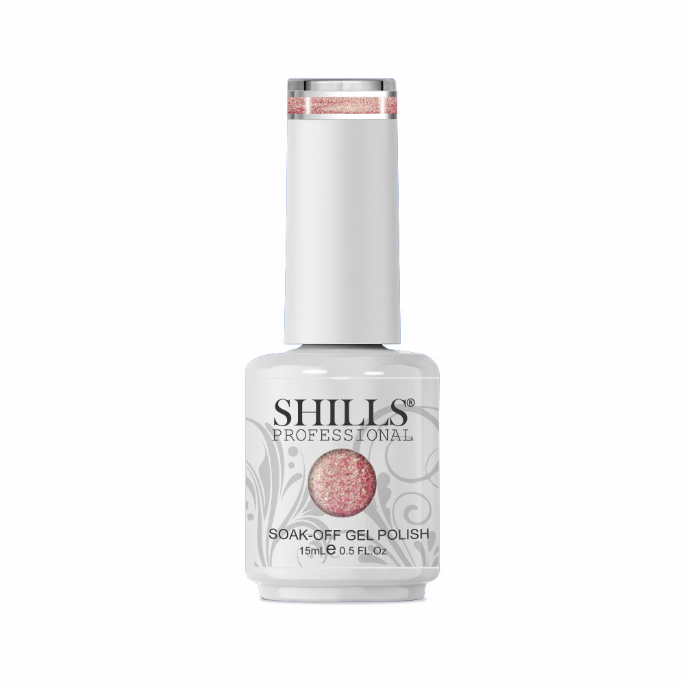 Shills Professional Pearl Gel Polish — Shimmering Pearl Finish for Your Nails | Long-Lasting UV/LED Gel Polish (Shade - 338)