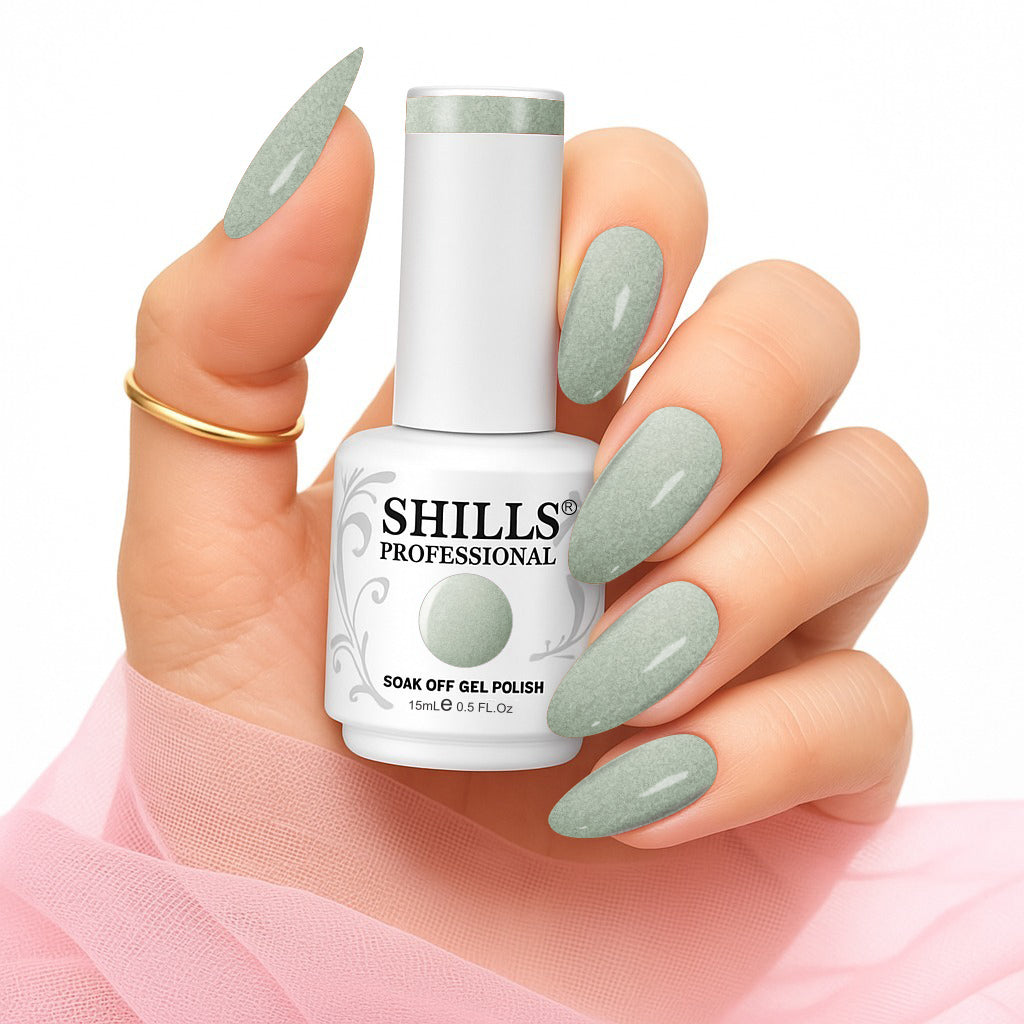 Shills Professional Pearl Gel Polish — Shimmering Pearl Finish for Your Nails | Long-Lasting UV/LED Gel Polish (Shade - 341)