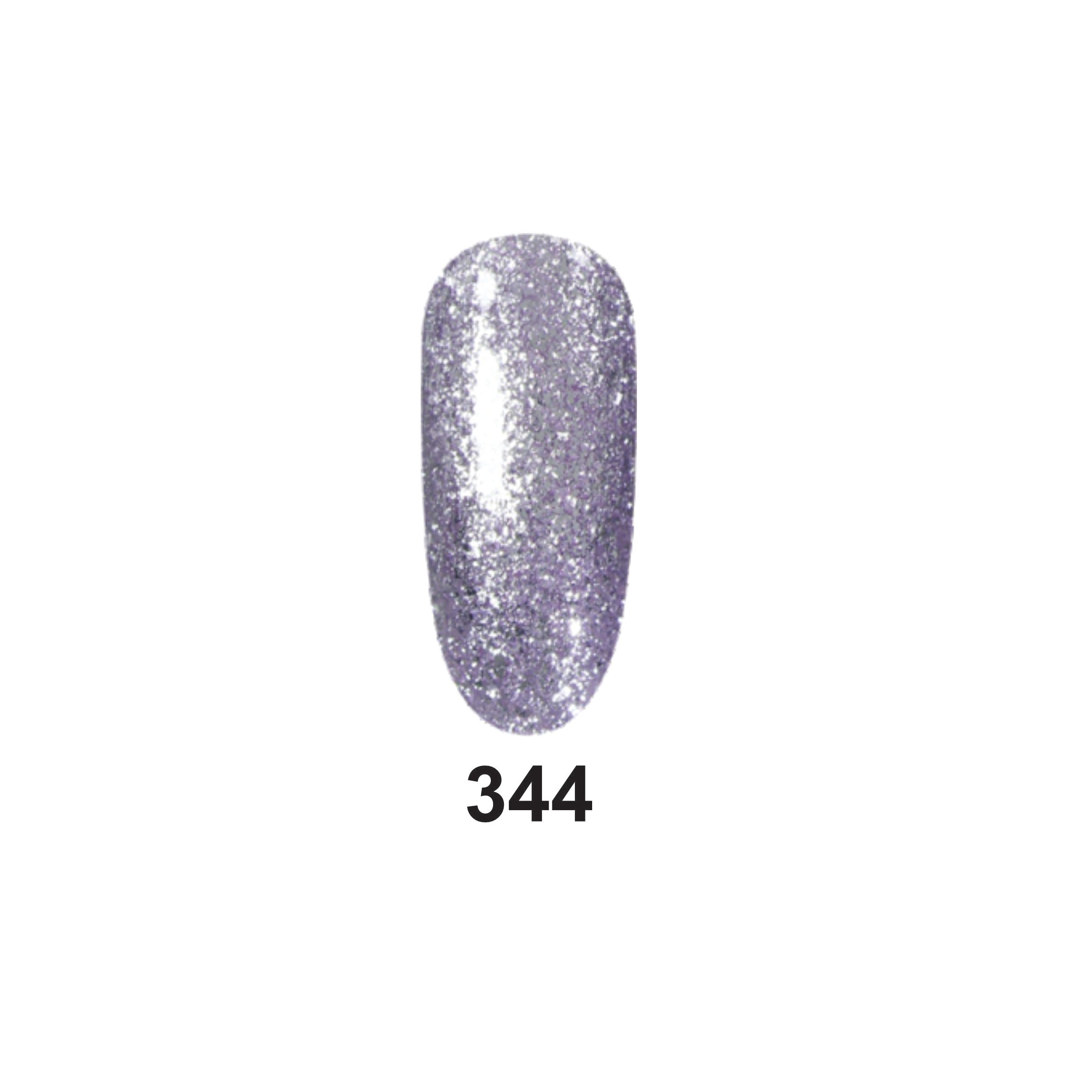 Shills Professional Luxury Platinum Gel Polish – High-Shine Glitter Finish, Long-Lasting Formula (Shade-344)