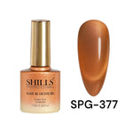 image, Shills Professional 9D Glazed Cat Eye Gel Polish – Magnetic Shine for Salon-Quality Nails (Shade - 377)
