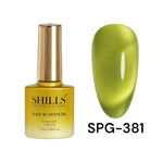 image, Shills Professional 9D Glazed Cat Eye Gel Polish – Magnetic Shine for Salon-Quality Nails (Shade - 381)
