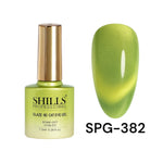 image, Shills Professional 9D Glazed Cat Eye Gel Polish – Magnetic Shine for Salon-Quality Nails (Shade - 382)
