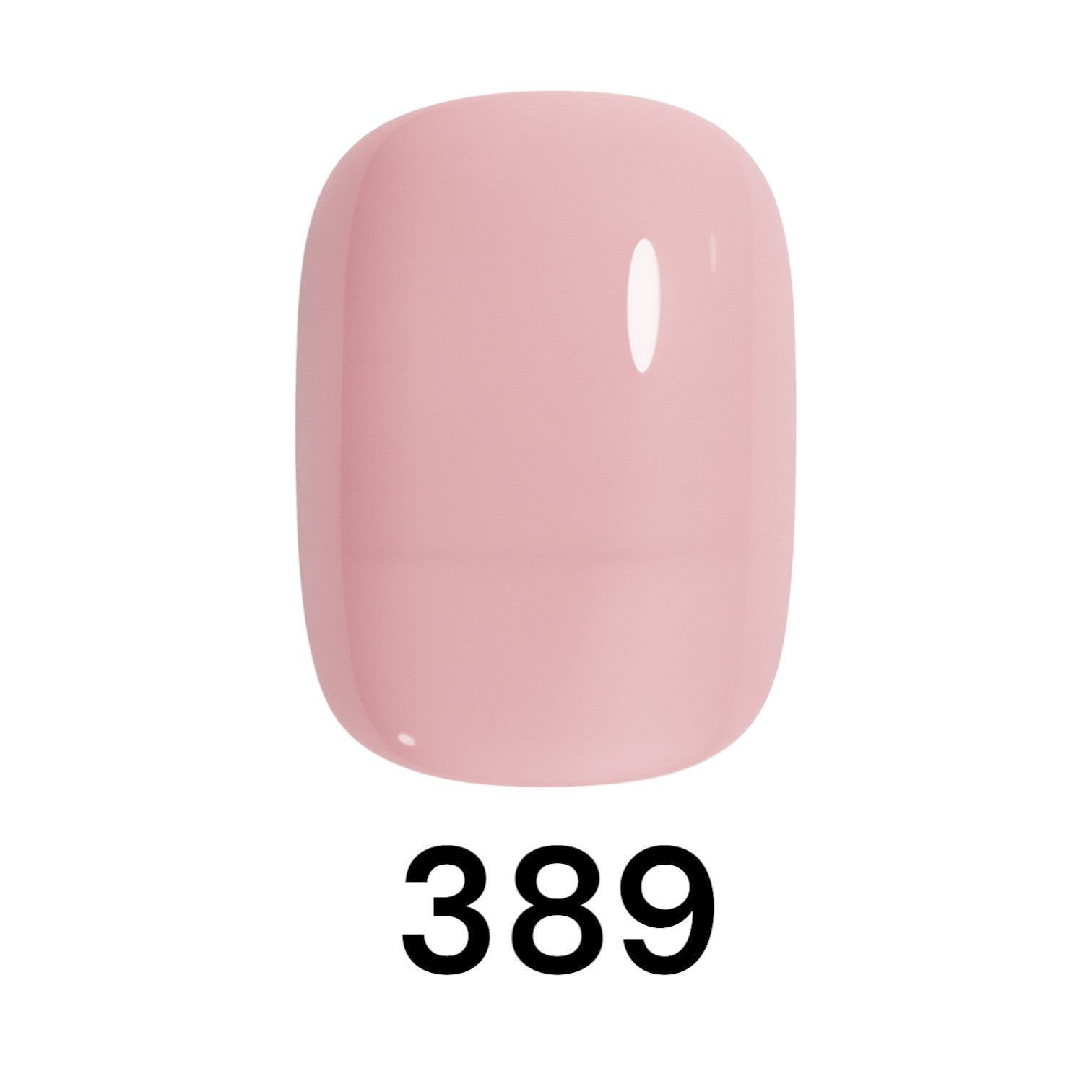 Shills Professional Jelly Gel Polish – Sheer Tint Finish, Glossy Translucent Colors for Nail Art (Shade-389)