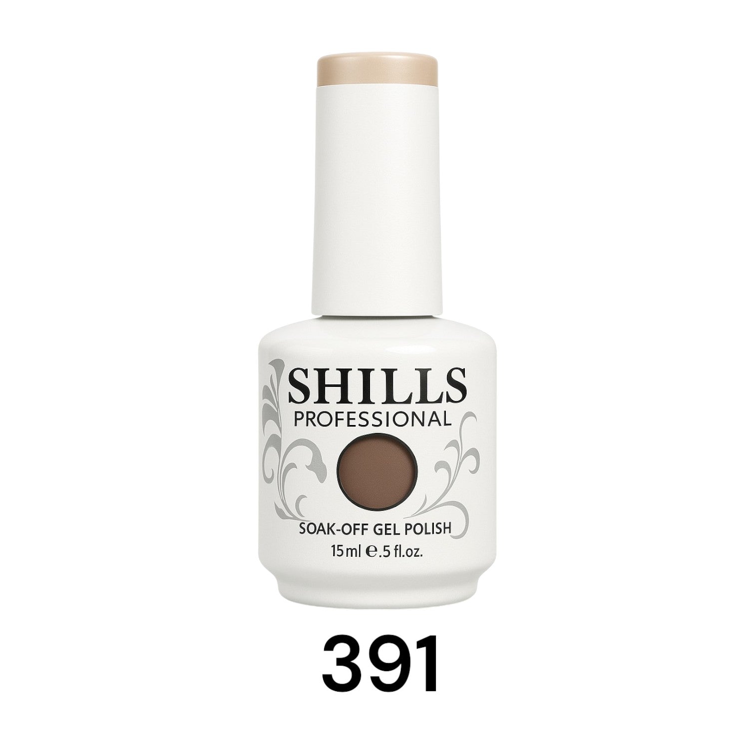 Shills Professional Jelly Gel Polish – Sheer Tint Finish, Glossy Translucent Colors for Nail Art (Shade-391)