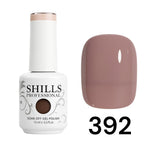 image, Shills Professional Jelly Gel Polish – Sheer Tint Finish, Glossy Translucent Colors for Nail Art (Shade-392)
