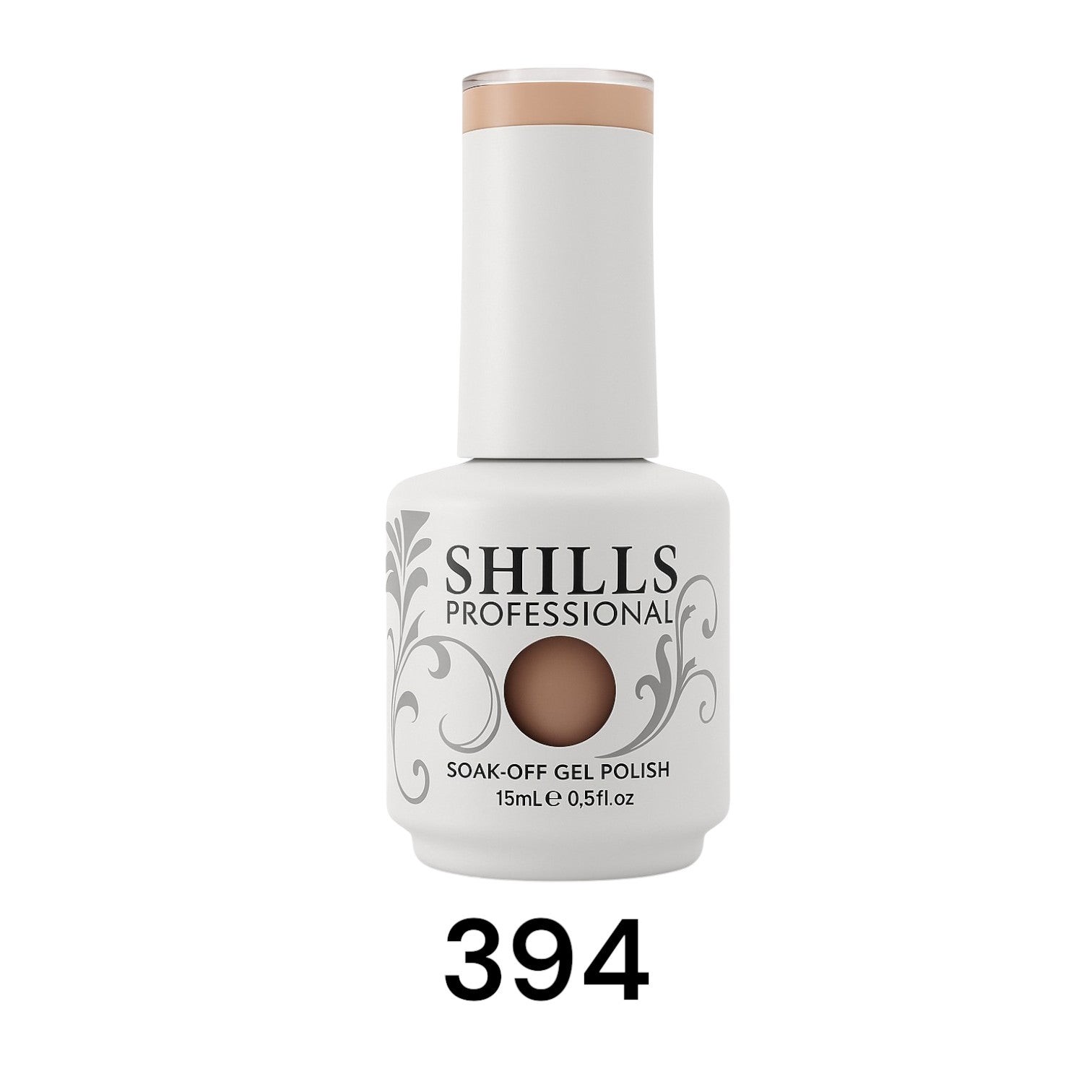 Shills Professional Jelly Gel Polish – Sheer Tint Finish, Glossy Translucent Colors for Nail Art (Shade-394)