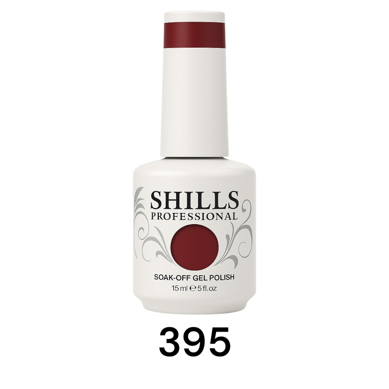 Shills Professional Jelly Gel Polish – Sheer Tint Finish, Glossy Translucent Colors for Nail Art (Shade-395)