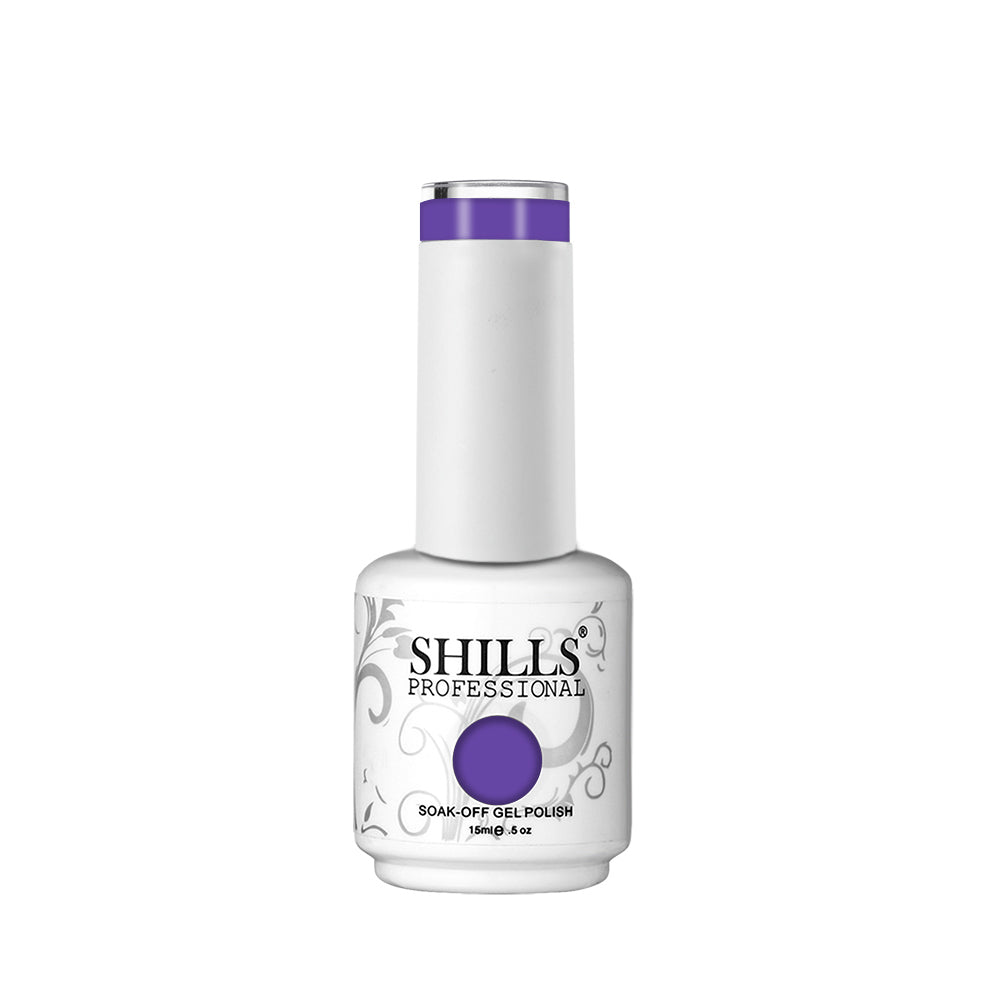 Shills Professional Gel Polish 15ml Long-Lasting UV/LED Soak-Off Nail Gel Color for Salon & Home Use (Shade - 55)