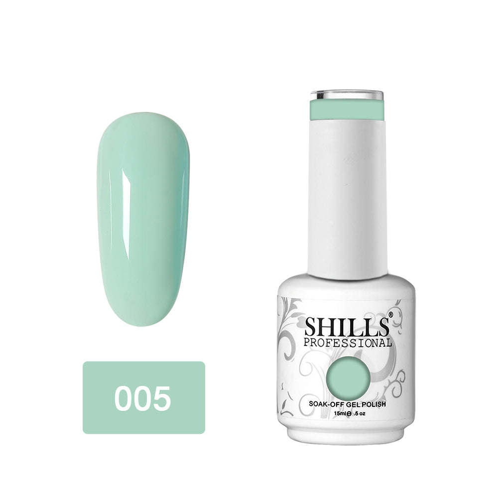 Shills Professional Gel Polish 15ml Long-Lasting UV/LED Soak-Off Nail Gel Color for Salon & Home Use (Shade - 05)