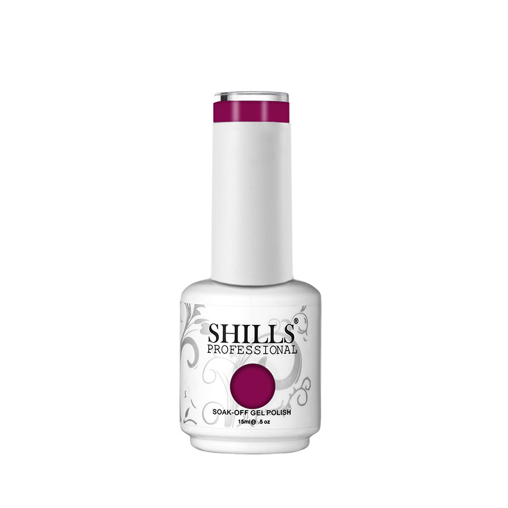 Shills Professional Gel Polish 15ml Long-Lasting UV/LED Soak-Off Nail Gel Color for Salon & Home Use (Shade - 65)