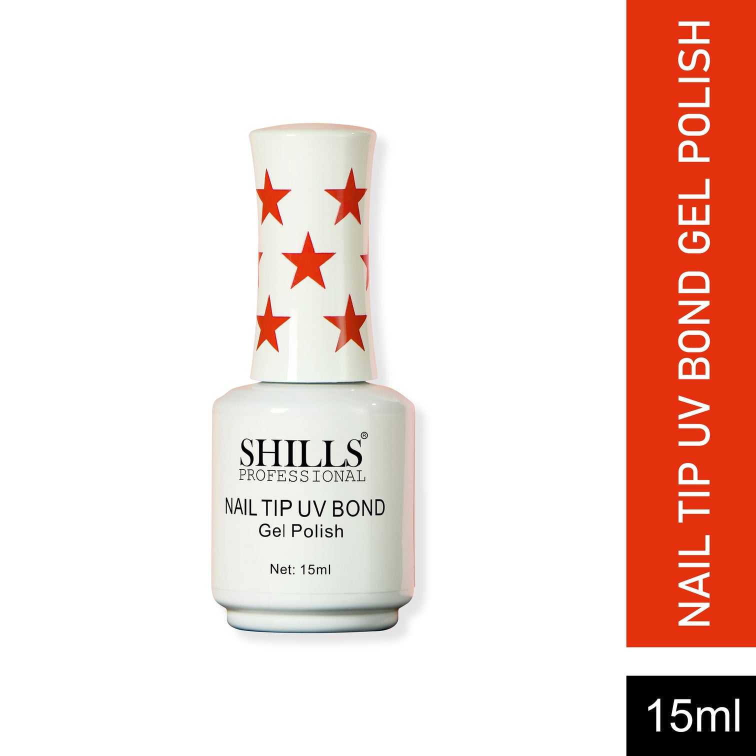 Shills Professional Nail Tip UV Bond – Strong Adhesive for Acrylic & Gel Nail Extensions | Quick-Cure Nail Glue for Long-Lasting Wear