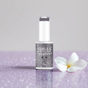 Shills Professional Reflective Gel Polish – Glitter Flash Gel for Sparkling Nail Art | Long-Lasting Soak-Off UV LED Gel (Shade-06)