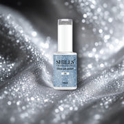 Shills Professional Reflective Gel Polish – Glitter Flash Gel for Sparkling Nail Art | Long-Lasting Soak-Off UV LED Gel (Shade-08)