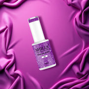 Shills Professional Reflective Gel Polish – Glitter Flash Gel for Sparkling Nail Art | Long-Lasting Soak-Off UV LED Gel (Shade-09)