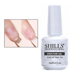 image, Shills Professional Structure Gel – Builder Gel for Strengthening Natural Nails &amp; Extensions, Clear Self-Leveling Formula
