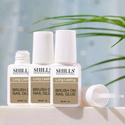 Shills Brush On Nail Glue – Strong Adhesive for Nail Tips & Nail Art (7g)
